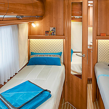 Stratifié décoratif dans le véhicule de loisirs